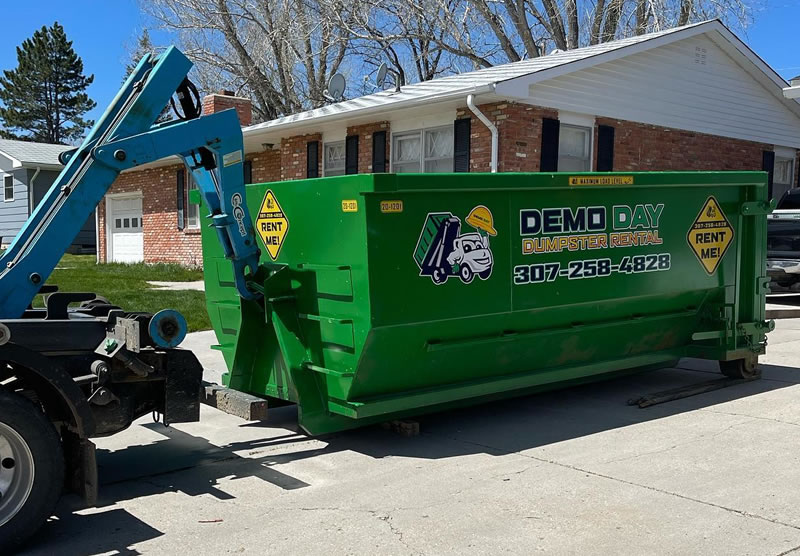 Demo Day Dumpster Trash Dumpster Rental